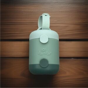 Itzy Ritzy Pod Duo Pacifier Case – Holds 2 – Sage Green – Clean